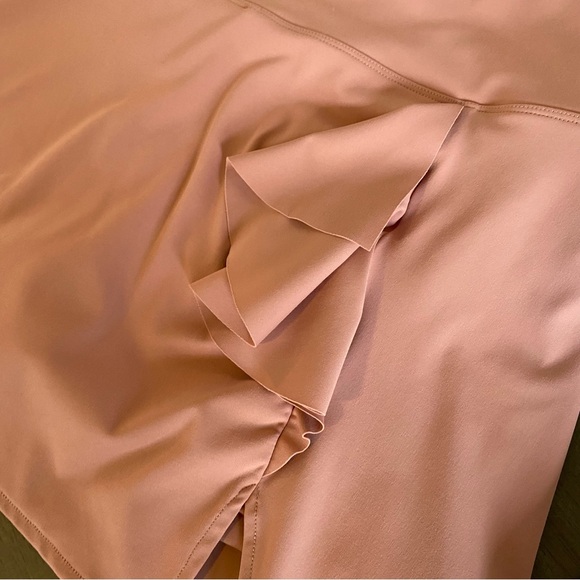 Savvi Pink Ruffle Skort – Built-In Shorts Activewear Size M - Picture 3 of 9